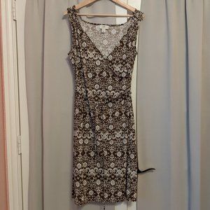 Sleeveless Wrap Dress